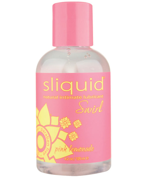 Sliquid Naturals Swirl Lubricant - 4.2 Oz Pink Lemonade