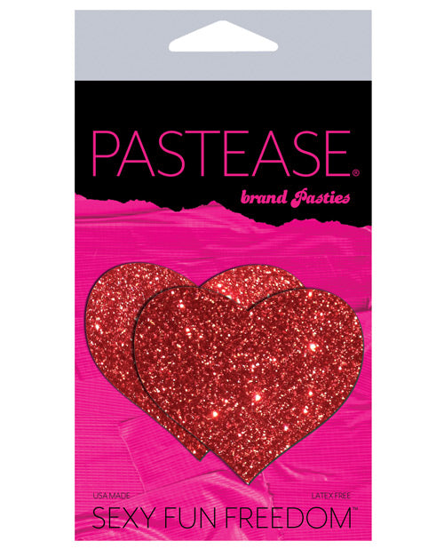 Pastease Glitter Heart - Red O-s