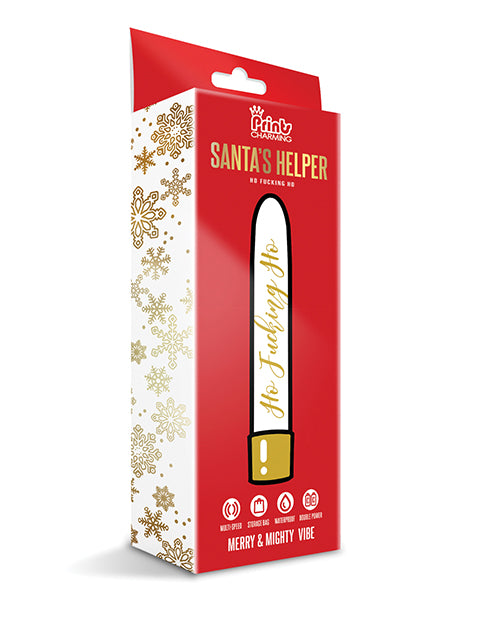 Santa's Helper Merry & Mighty Vibe W-storage Bag - Ho Fucking Ho