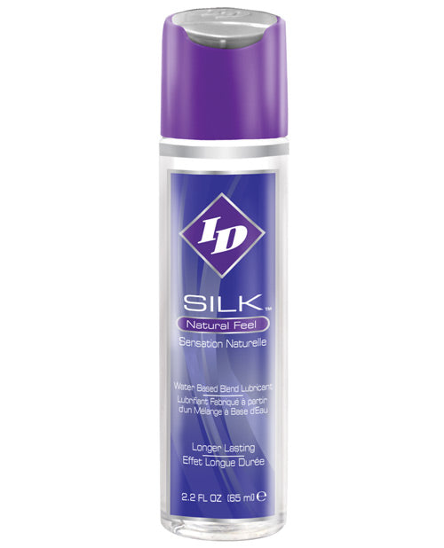 Id Silk Natural Feel Lubricant - 2.2 Oz Flip Cap Bottle