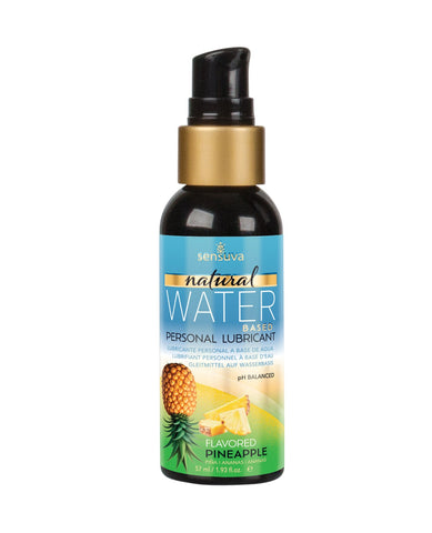 Sensuva Natural Water Based Lubricant - Pineapple 2 oz