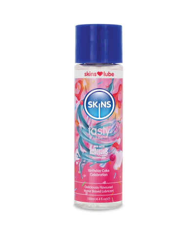 Skins Water Based Lubricant -  Birthday Cake 4.4 oz