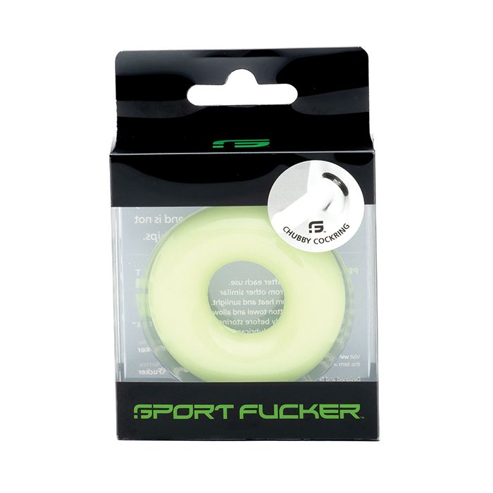 NO ETA Sport Fucker Chubby Cockring - Glow