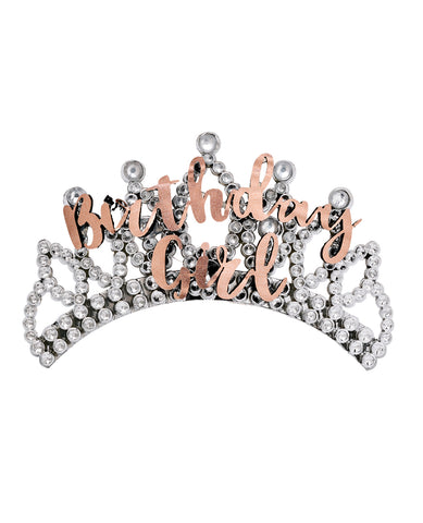 Birthday Girl Tiara - Rose Gold