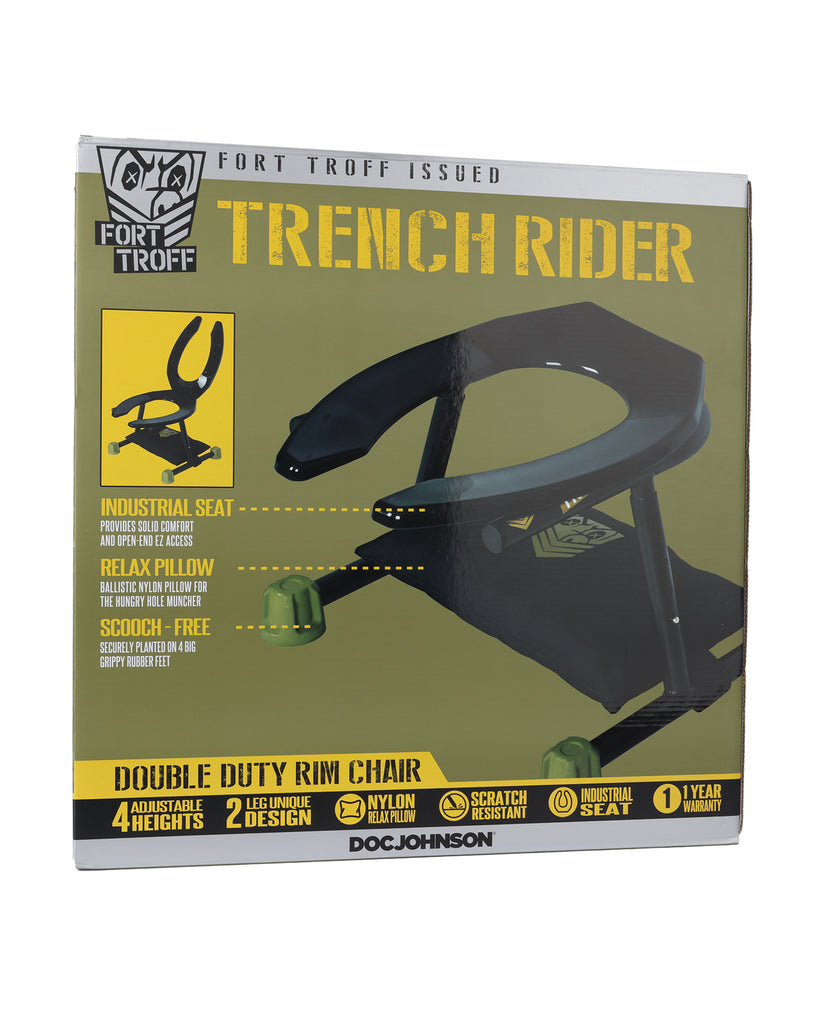 Fort Troff Trench Rider Sex Stool - Drop Ship from Manufacturer Only