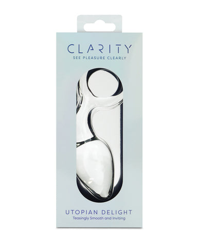 Clarity Glass Dildo - Utopian Delight