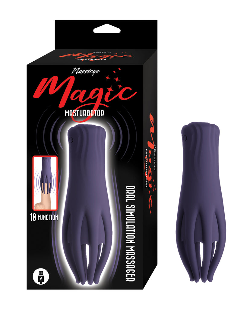 Magic Oral Simulation Masturbator - Purple