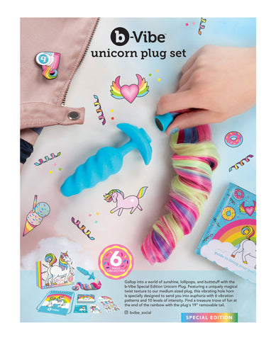 b-Vibe Unicorn Plug Signage
