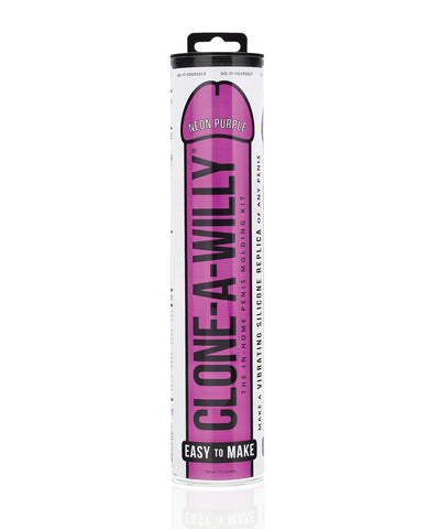 Clone-A-Willy Kit Vibrating - Neon Purple