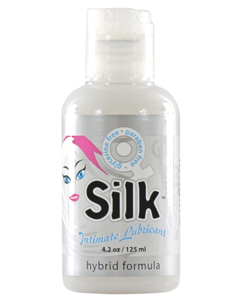 Sliquid Silk Hybrid Lube Glycerine & Paraben Free - 4.2 oz