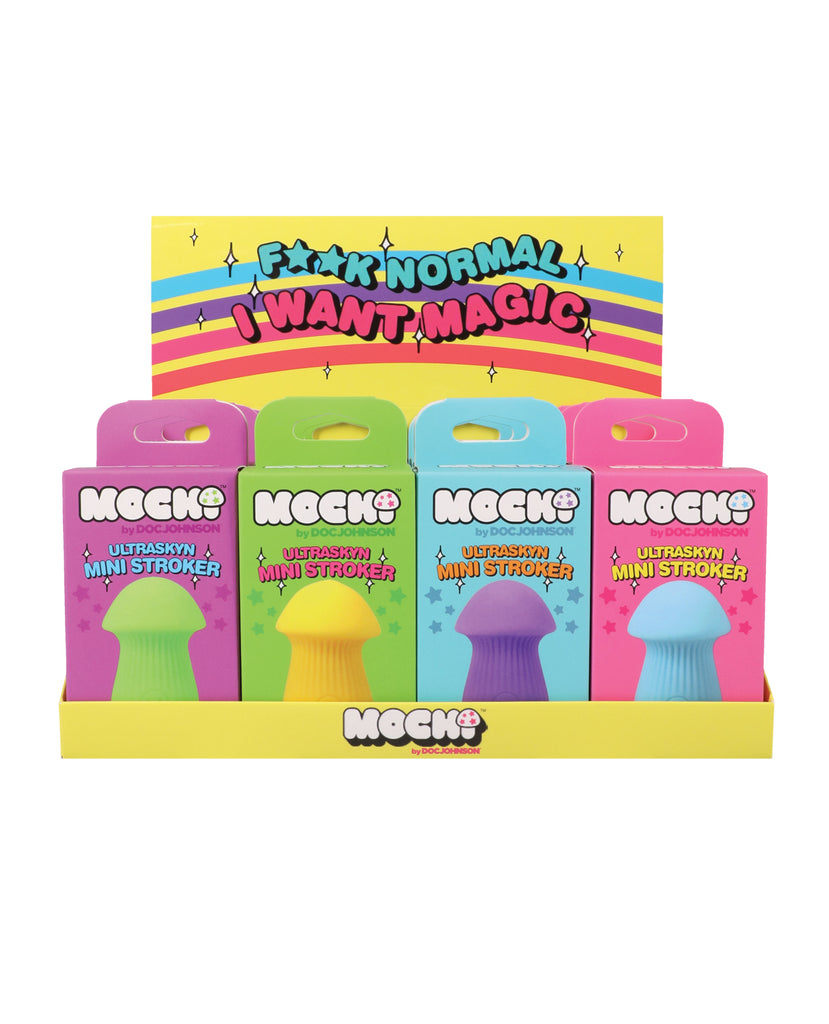 Mochi Mini ULTRASKYN Mushroom Stroker - 12 Pack Display