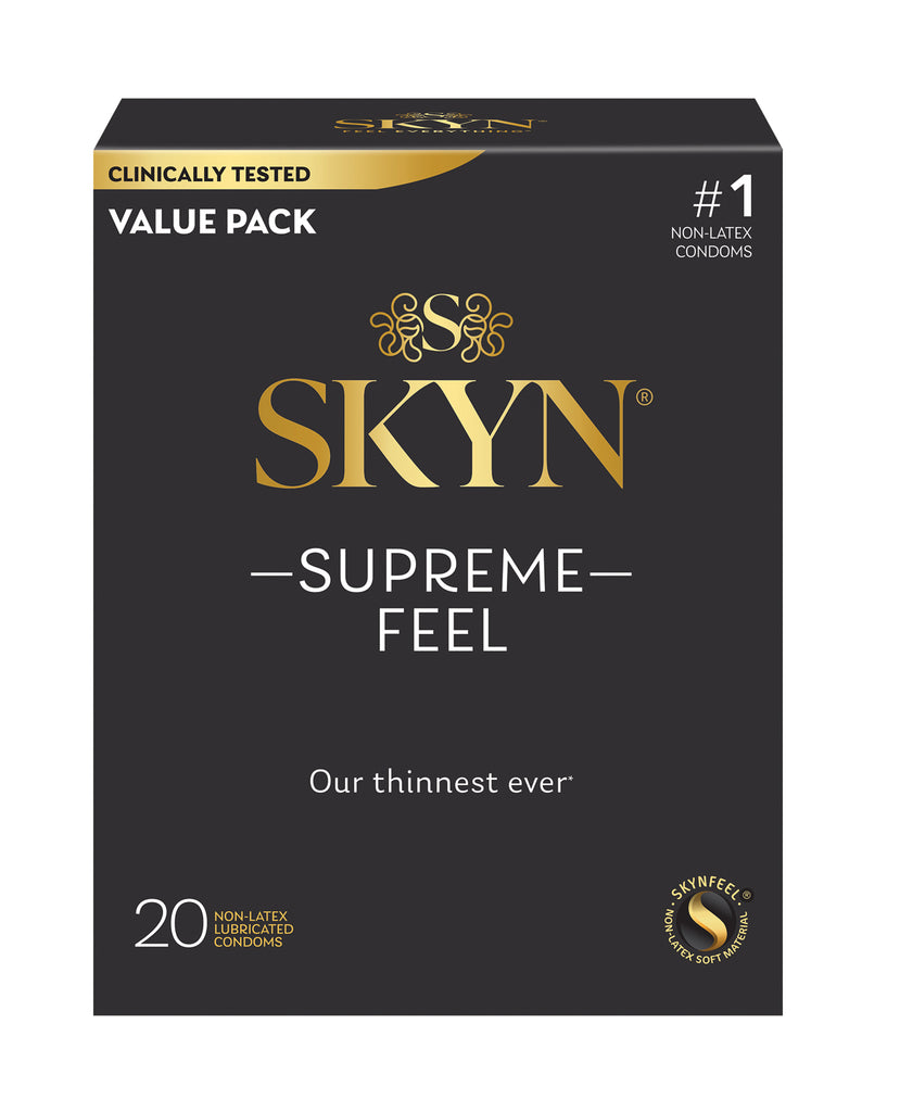 Lifestyles SKYN Supreme Feel Condoms - Pack of 20