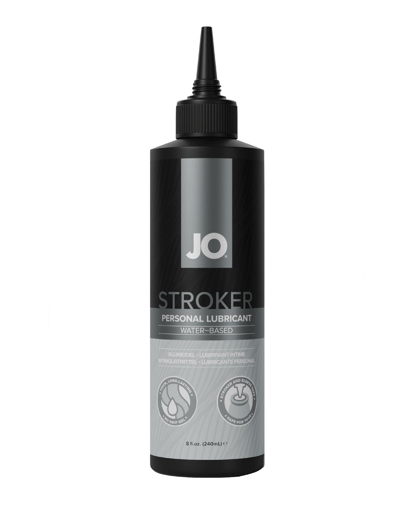 JO Stroker Waterbased Lubricant - 8 oz Bottle