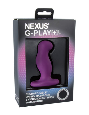 Nexus GPLAYLRG Unisex Rechargeable Vibrator - Purple