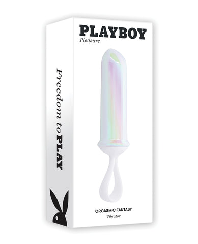 Playboy Pleasure Orgasmic Fantasy Bullet - White