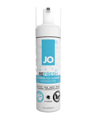 JO Refresh Foaming Toy Cleaner - Fragrance Free Hygiene 7 oz