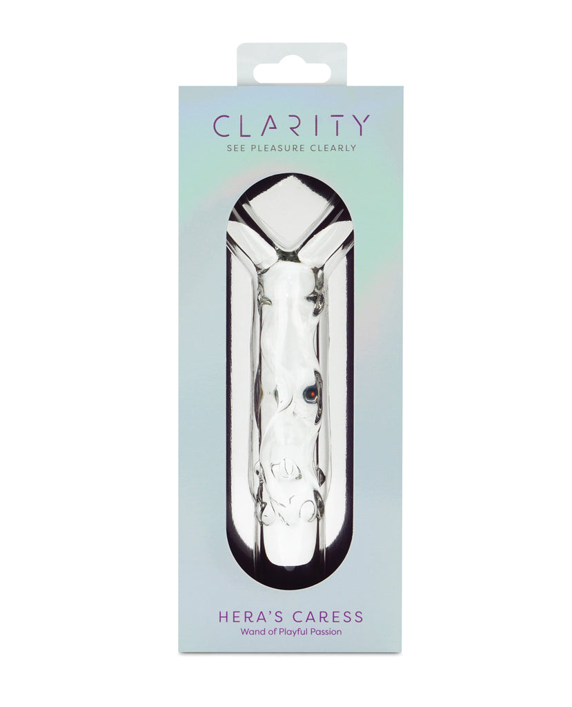 Clarity Glass Dildo - Hera's Caress