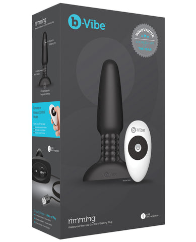 b-Vibe Rimming Plug  2 - Black