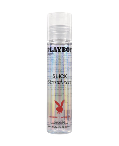 Playboy Pleasure Slick Lubricant - 1 oz Strawberry