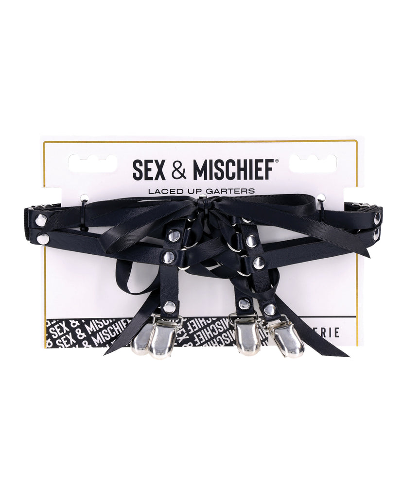 Sex & Mischief Laced Up Garters