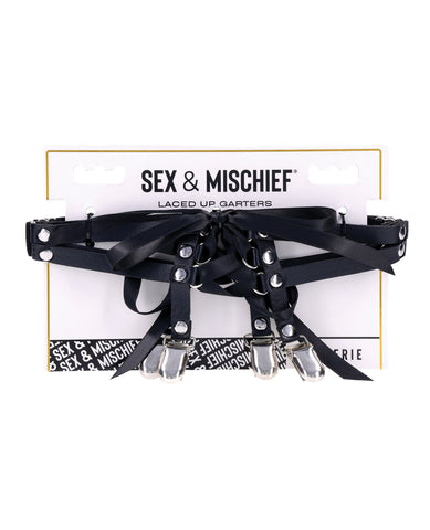 Sex & Mischief Laced Up Garters