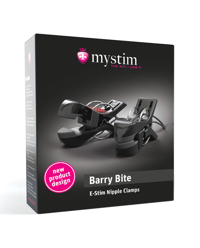 Mystim Barry Bite - Biploar e-stim Clamps