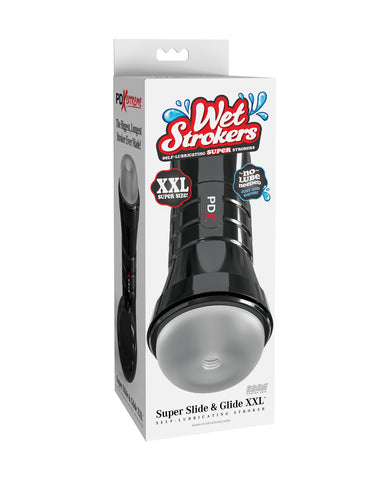 PDX Extreme Wet Stroker Super Slide & Glide XXL  - Frosted