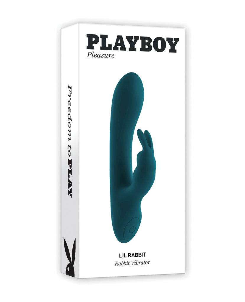 Playboy Pleasure Lil Rabbit Vibrator - Deep Teal