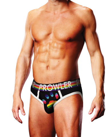 Prowler Oversized Paw Brief - Black/Multi XL