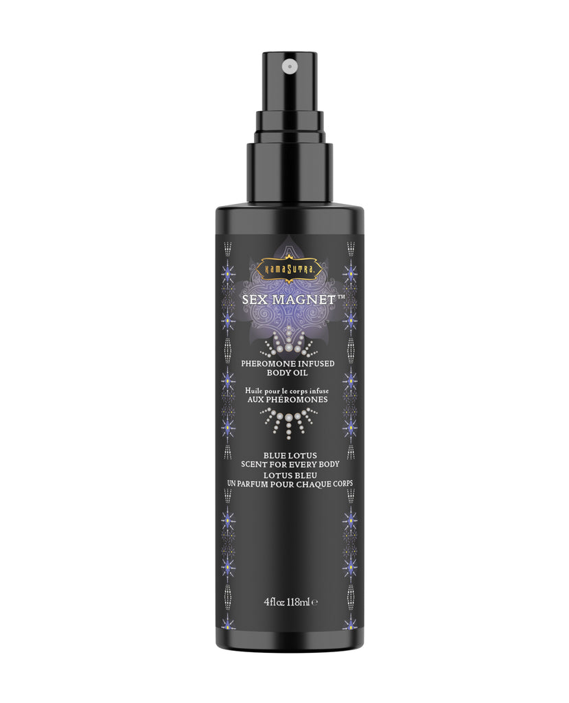 Kama Sutra Sex Magnet Pheromone Body Spray Blue Lotus 4 oz