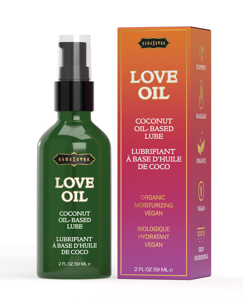 Kama Sutra Love Oil Coconut Oil-Based Lube
