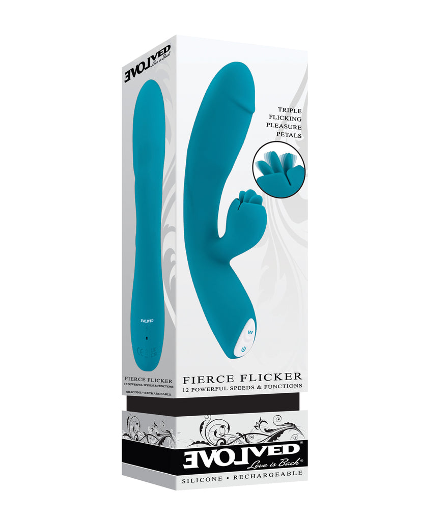 Evolved Fierce Flicker - Teal