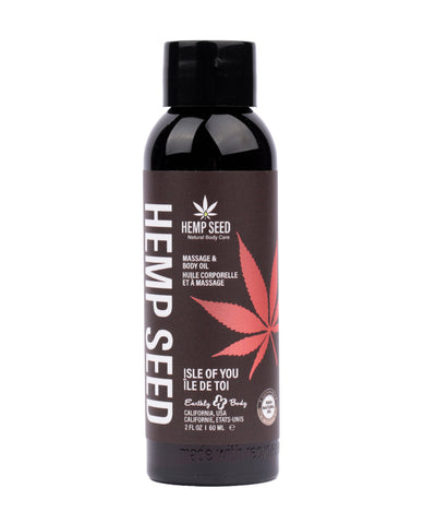 Earthly Body Massage & Body Oil - 2 oz Isle of You