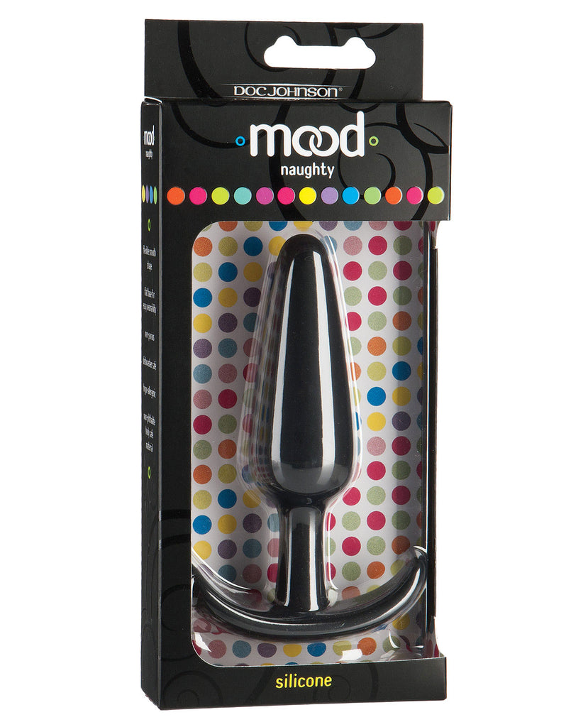 NO ETA Mood Naughty Butt Plug Large - Black