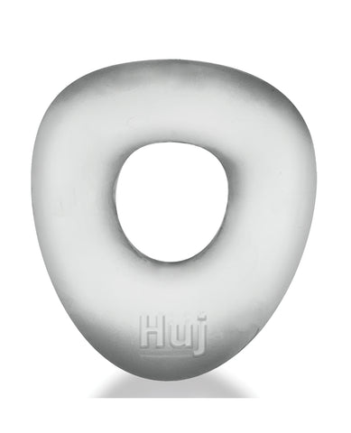 Hunky Junk Form Cock Ring - Clear Ice