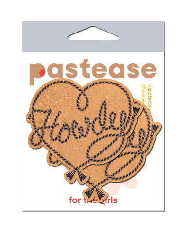 Pastease Howdy Rope Heart - Tan O/S