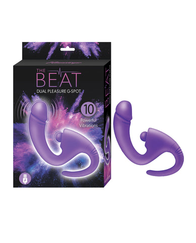 The Beat Dual Pleasure G-Spot Vibrator - Purple