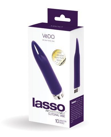 VeDO Lasso Rechargeable Bullet Vibe - Purple