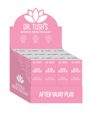 Dr. Tush's After Vajay Play Gel Display - 30 ml Display of 12 Bottles