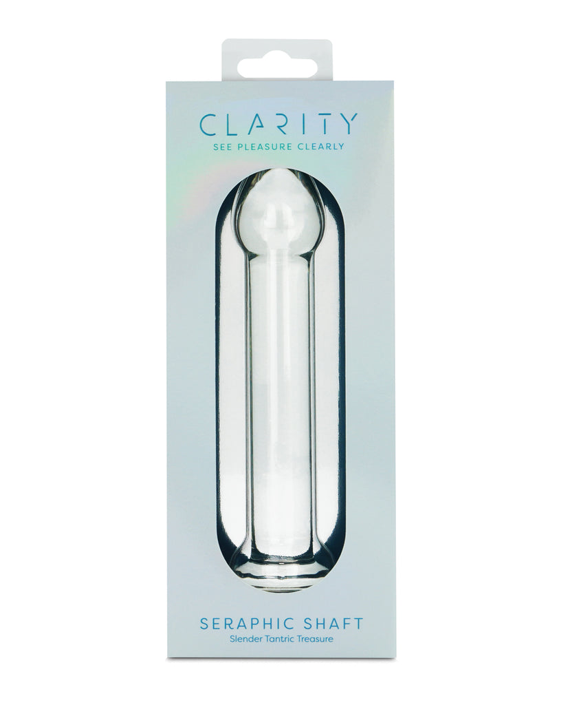 Clarity Glass Dildo - Seraphic Serenade