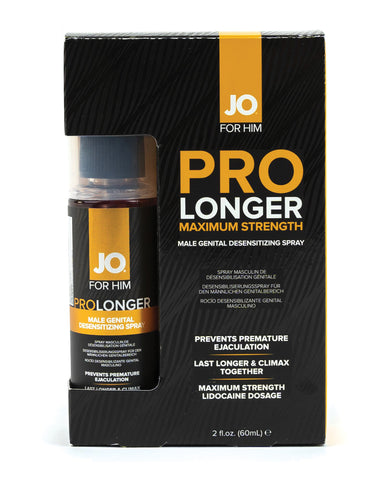 JO Prolonger Spray Lidocaine - Lidocaine Desensitizer 2 oz