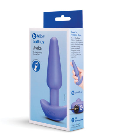 Shake Slimline Vibrating Silicone Plug