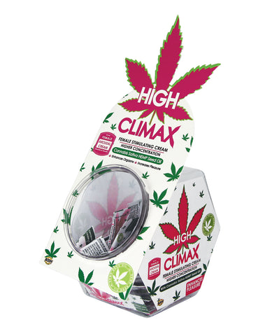 High Climax Female Stimulant w/Hemp Seed Oil Sample Packet - Bowl of 50