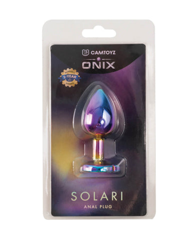 Camtoyz Solari Anal Plug - Rainbow