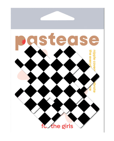 Pastease Checker Cross - Black/White O/S