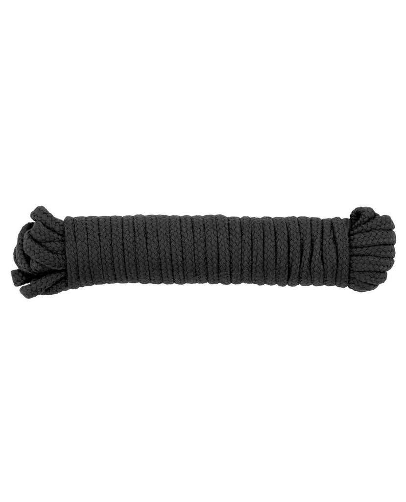 Spartacus Bondage Rope - 33 ft Black