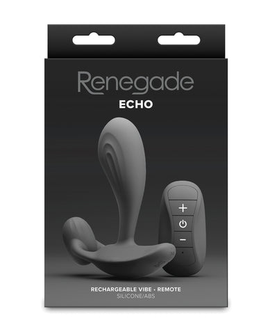 Renegade Echo Prostate Massager - Black