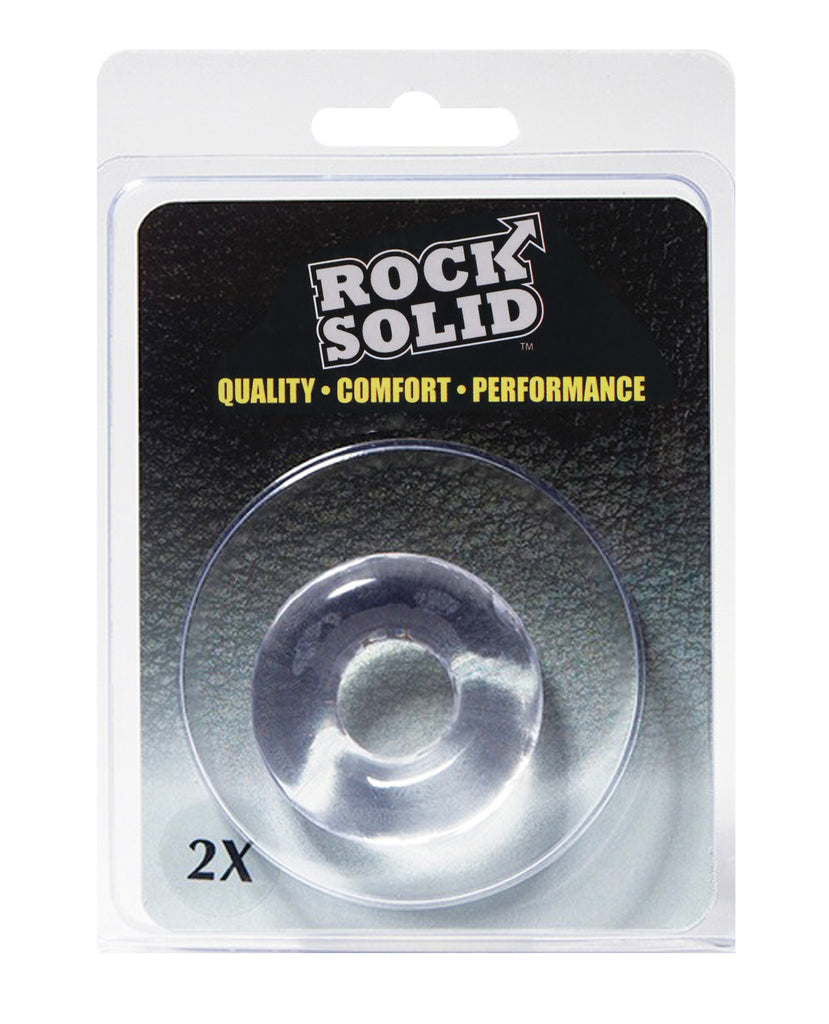 Rock Solid 2" Clear Donut Ring