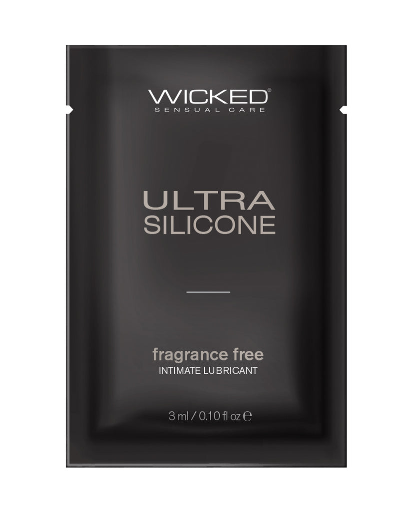 Wicked Sensual Care Ultra Silicone Based Lubricant - .1 oz Fragrance Free