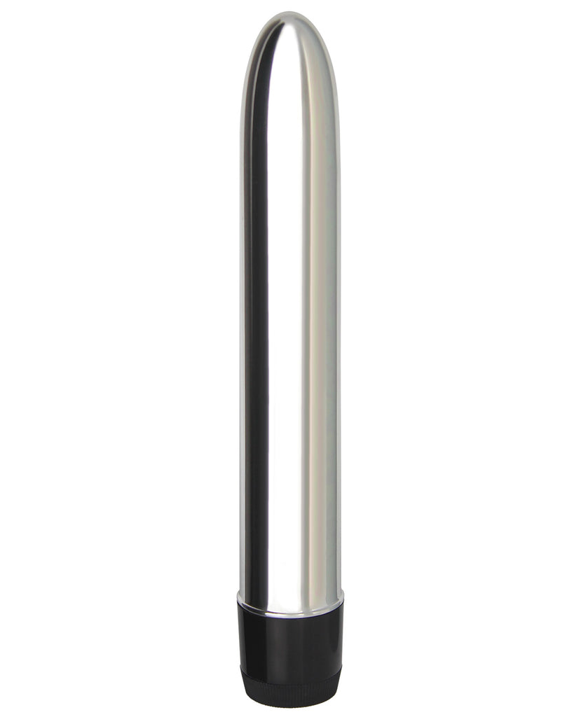 Erotic Toy Company Chrome Classics 7" Vibe - Silver